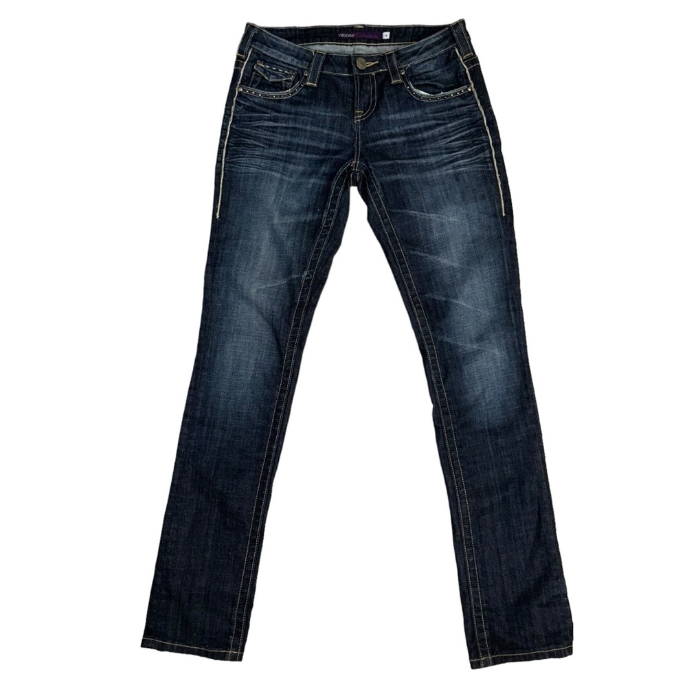 Vigoss Collection Straight Leg Flap Pocket Jeans Women’s Size 3